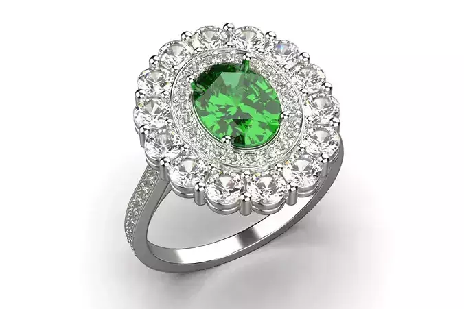 Emerald ring 005