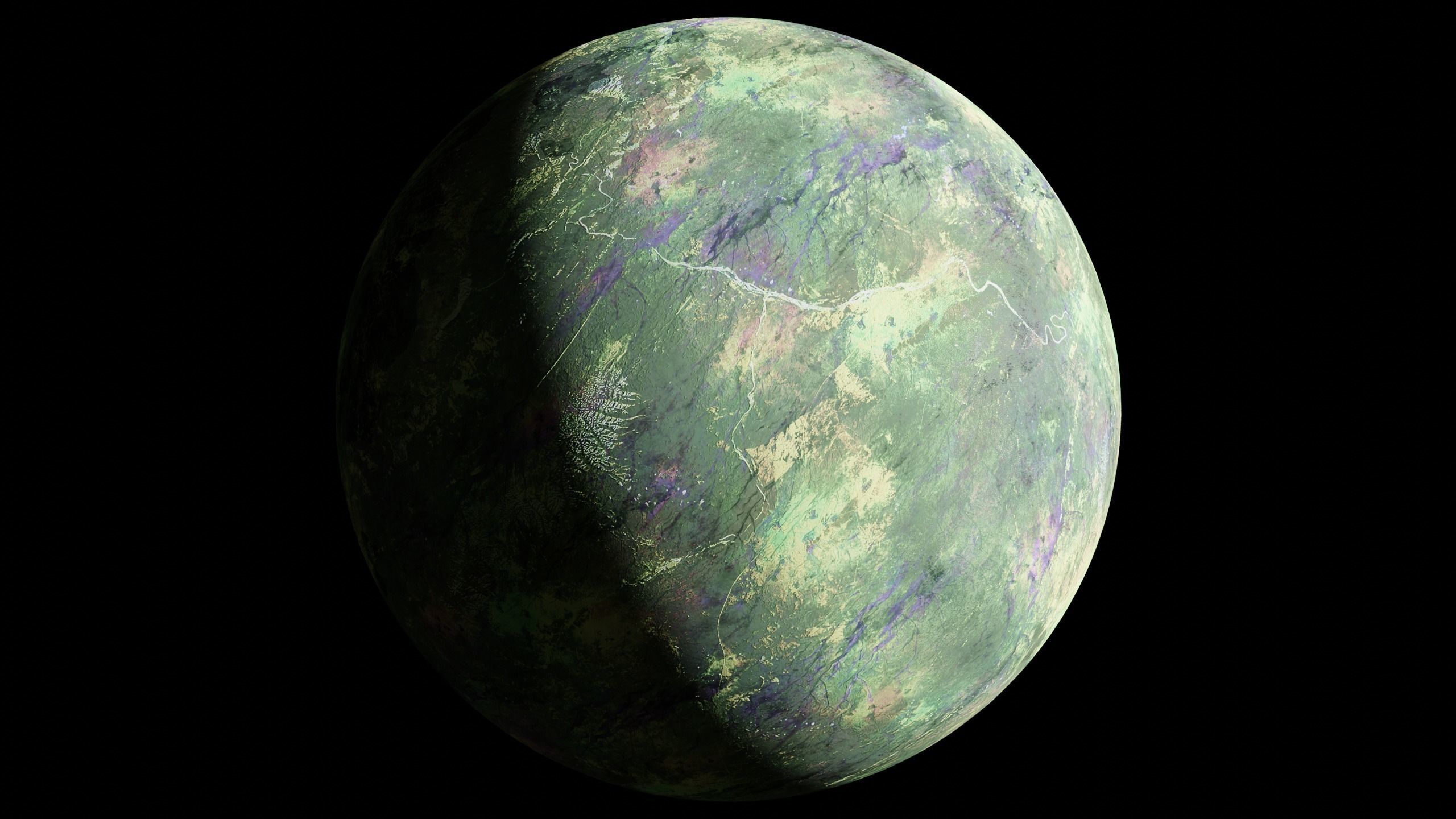 16K Photorealistic Planet 3D model 3D model_1