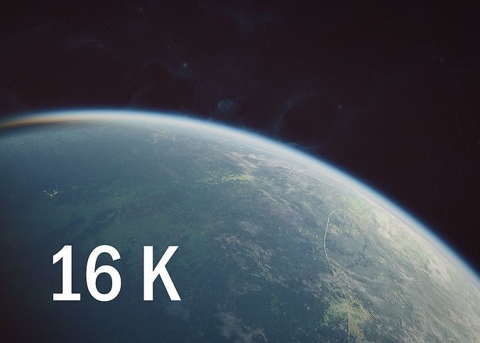 16K Photorealistic Planet 3D model 3D model