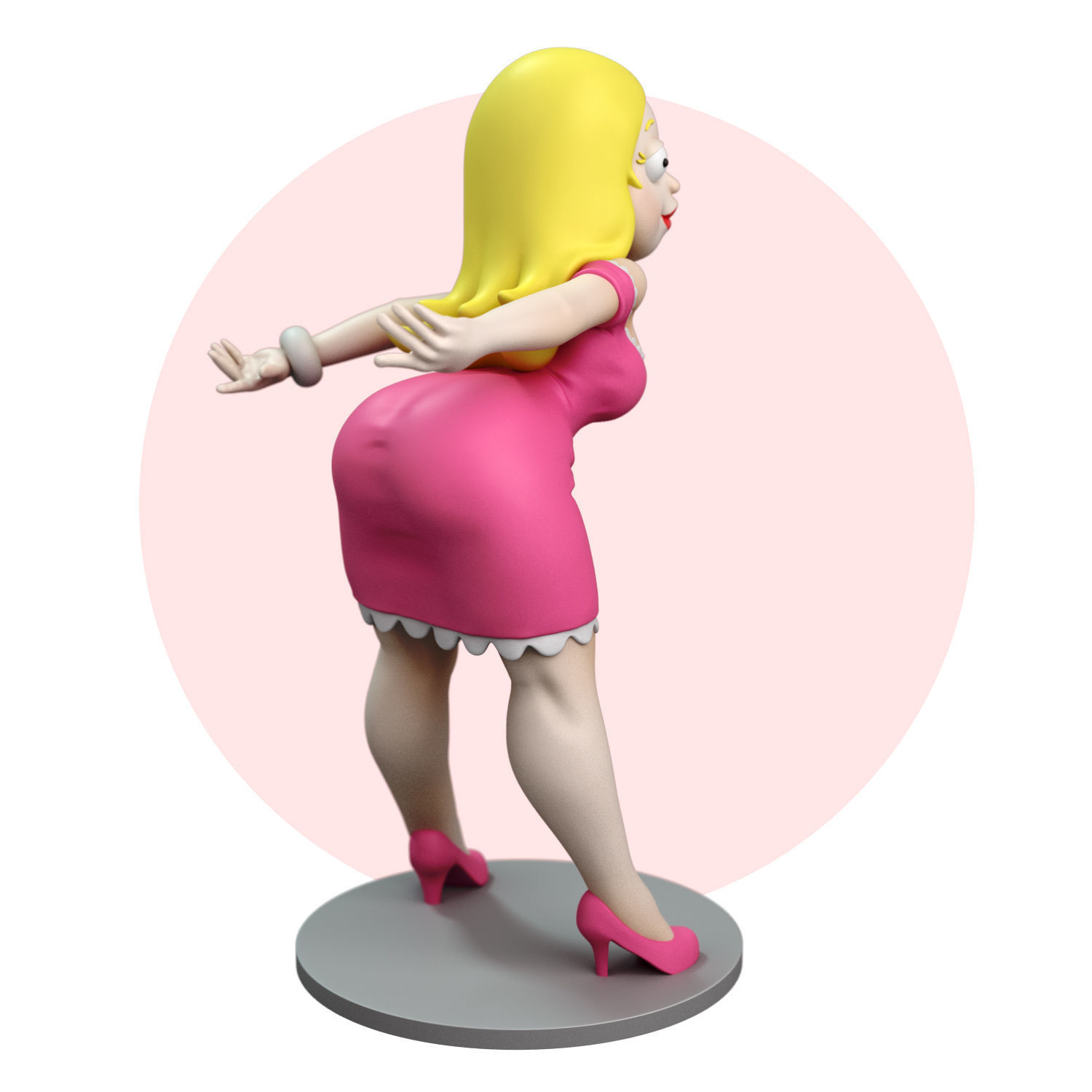 Francine Smith 3D print model_2