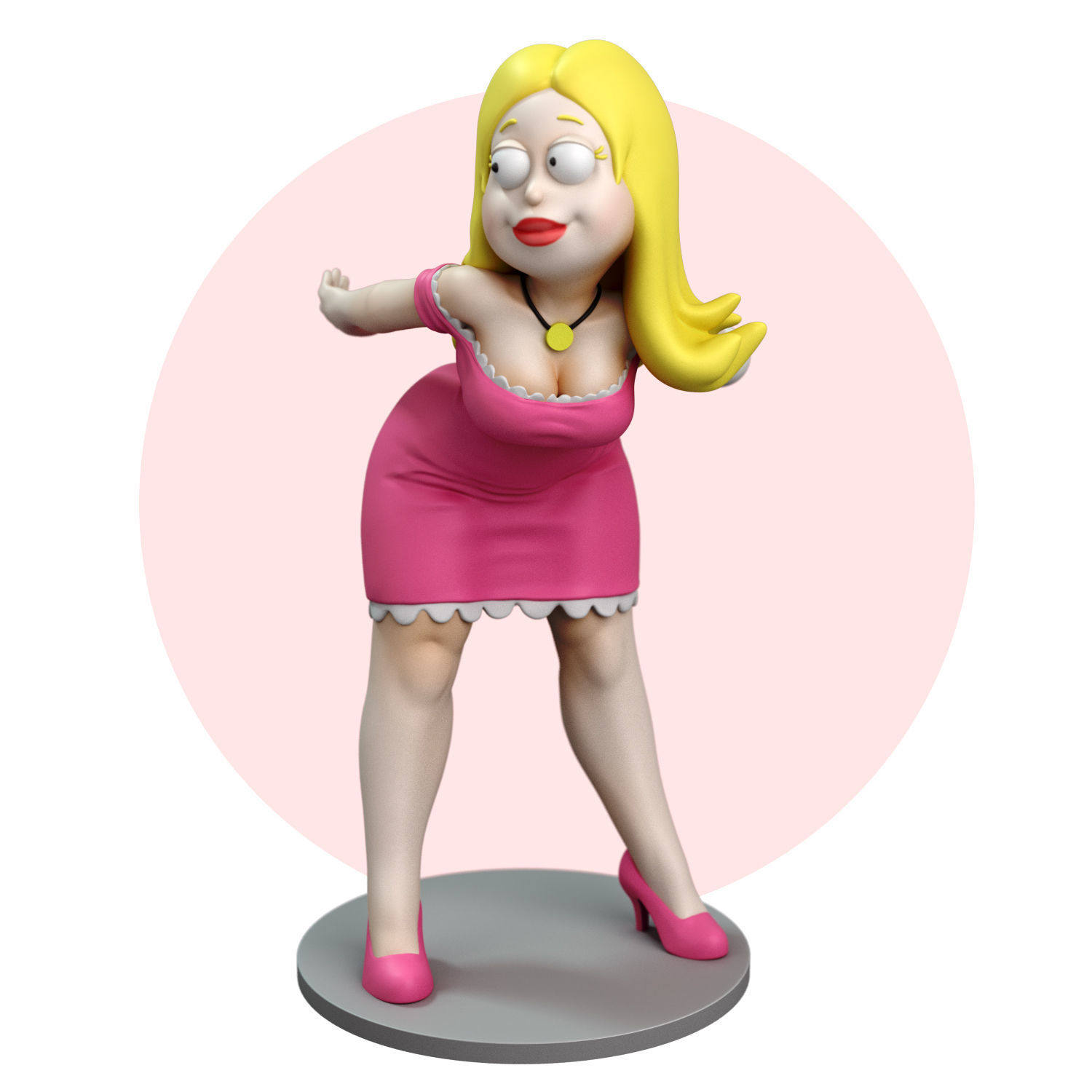 Francine Smith 3D print model_5