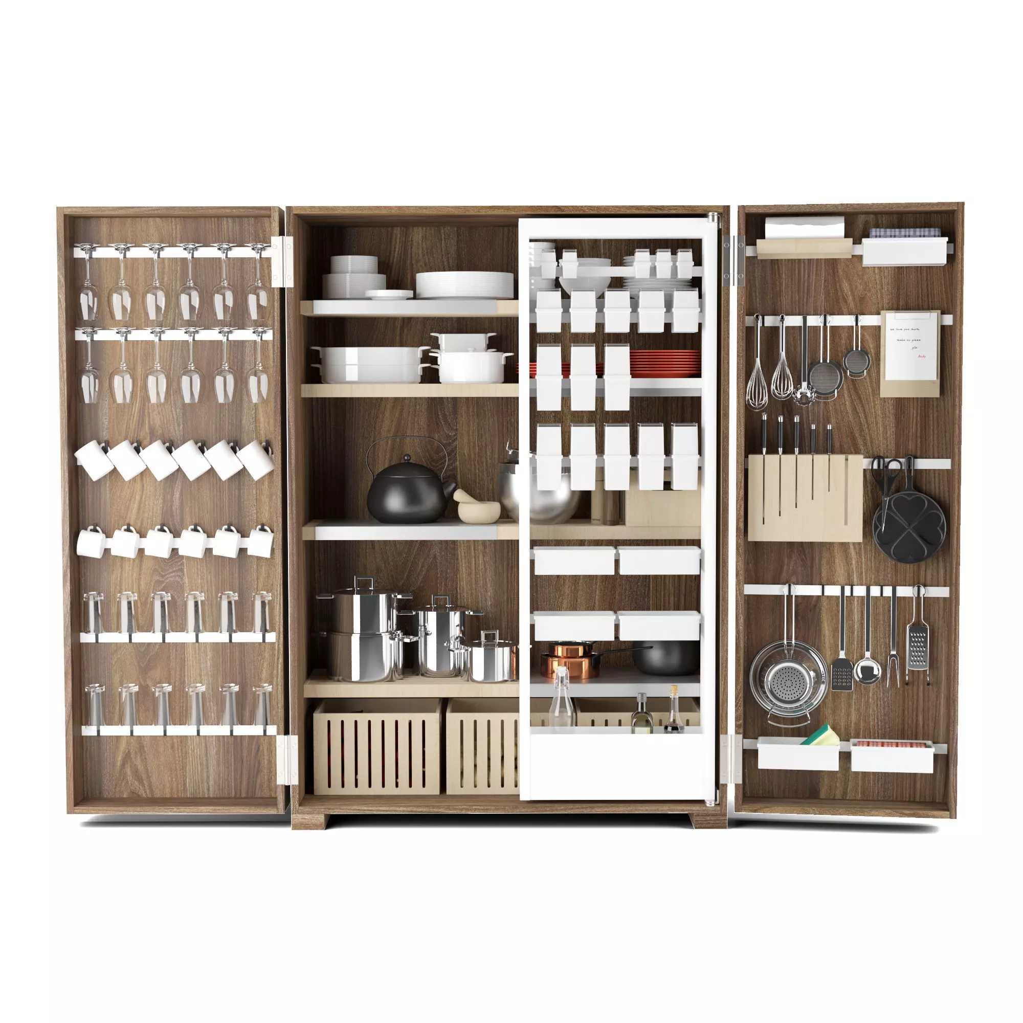 Bulthaup B2 - Kitchen Tools Cabinet 3D model_0