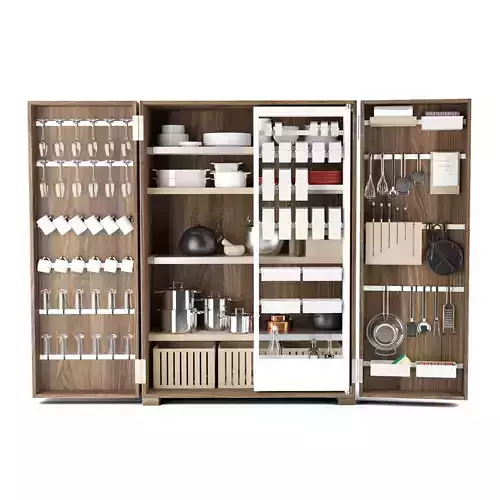 Bulthaup B2 - Kitchen Tools Cabinet 3D model