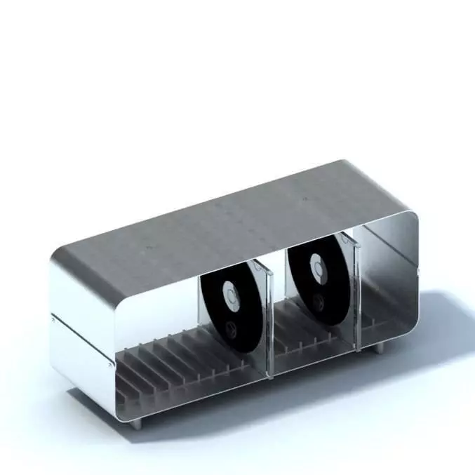 Cd Case Holder 3D model_0