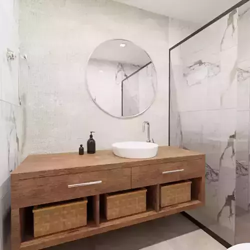 Small Bathroom Realistic 3D model