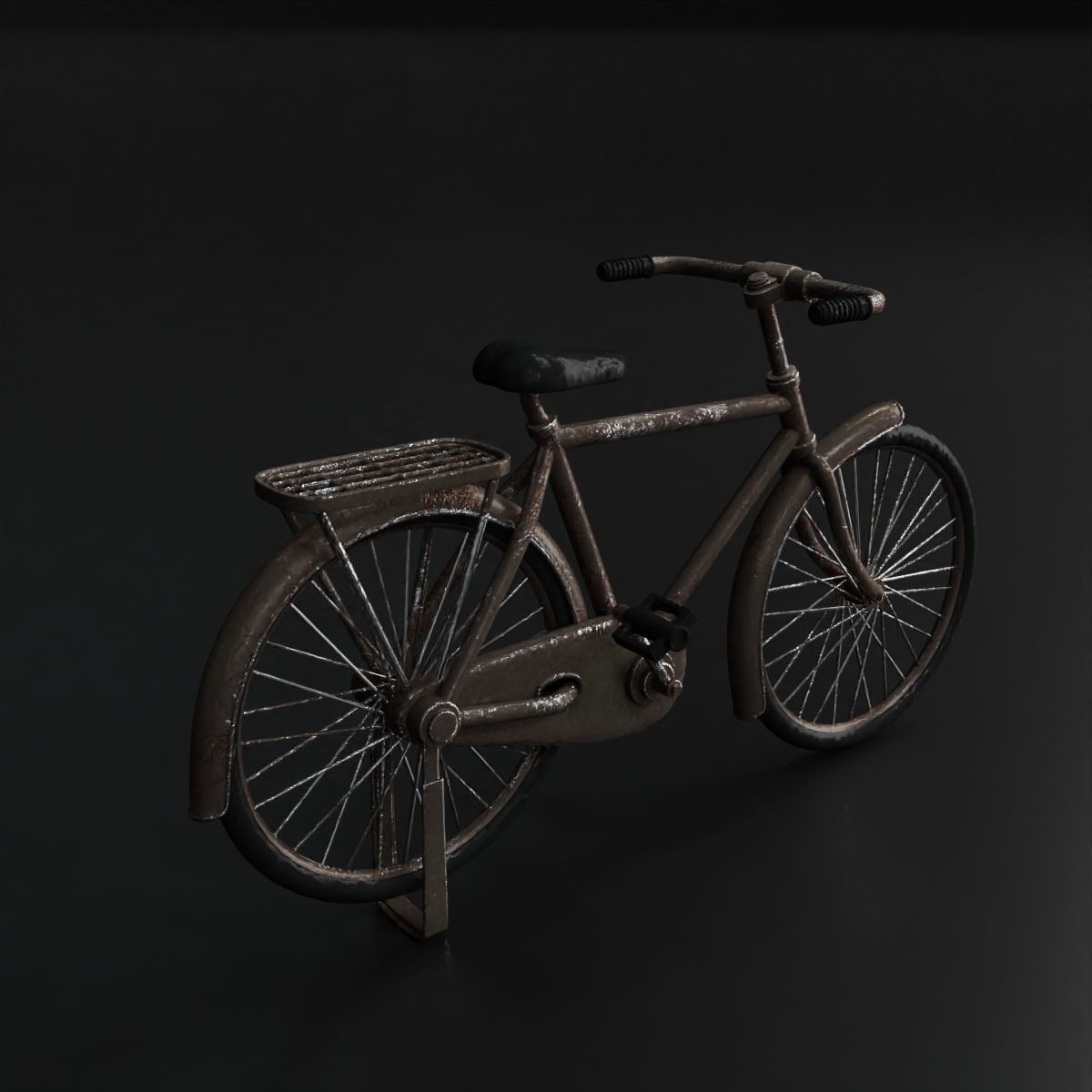 JAPANESE URBAN PROPS PACK Low-poly 3D model_9