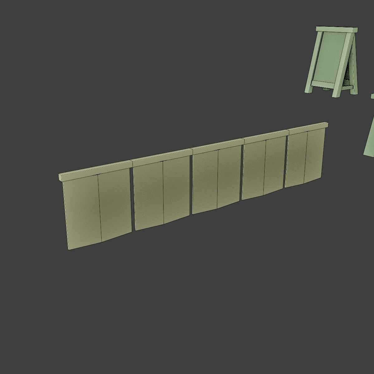 JAPANESE URBAN PROPS PACK Low-poly 3D model_37