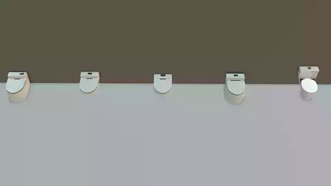 Round WC Toilet Pack