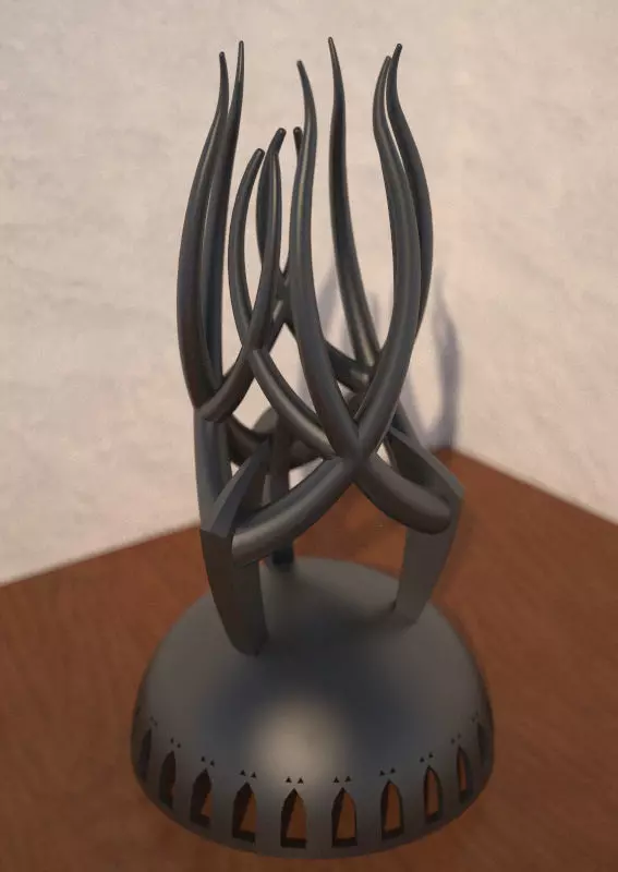 Decorative lamp printable Free 3D print model