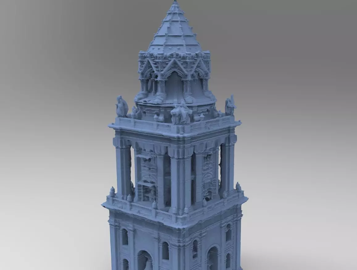 London tower architecture 2 3D model