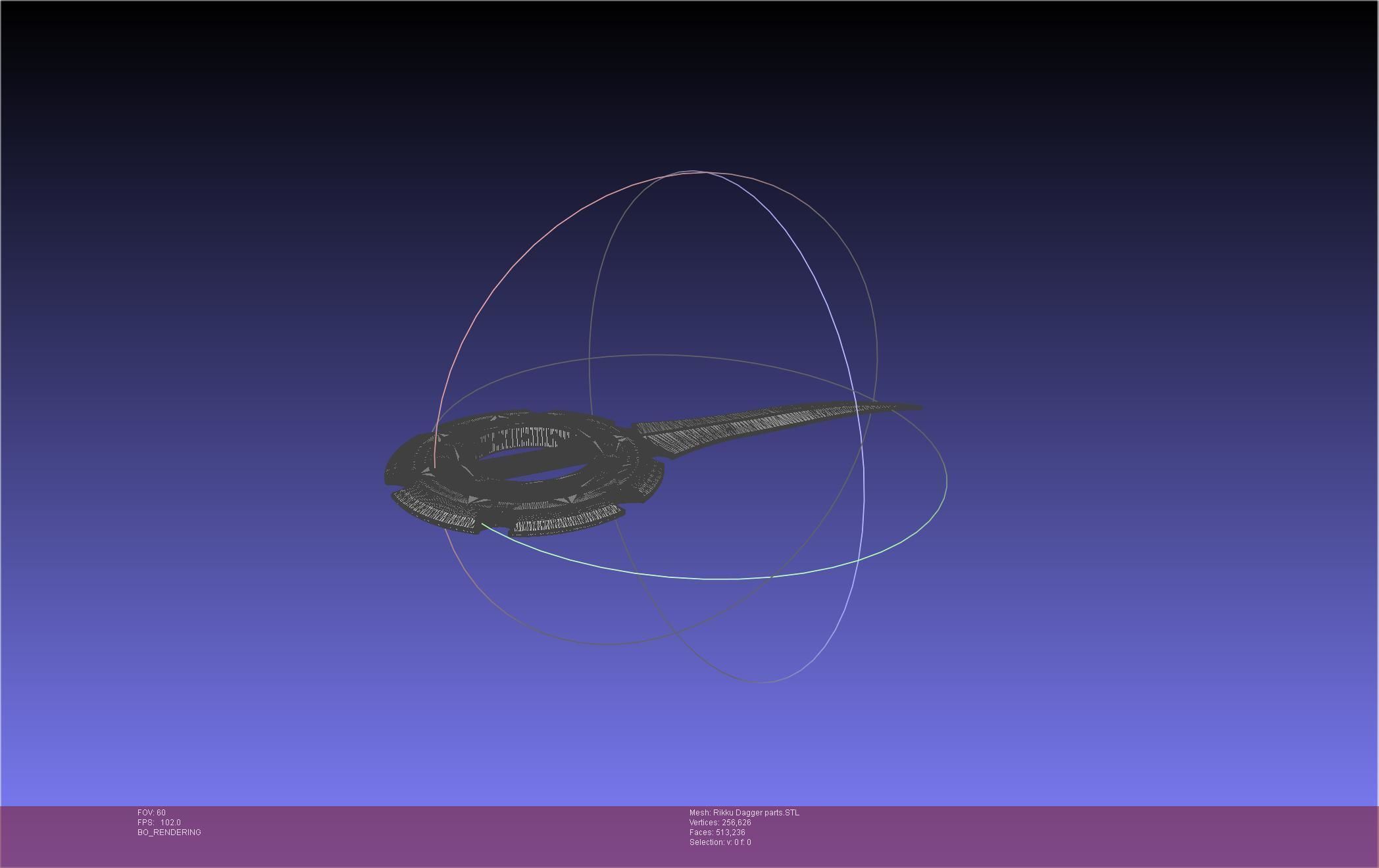 Final Fantasy X Rikku Dagger Assembly 3D print model_37