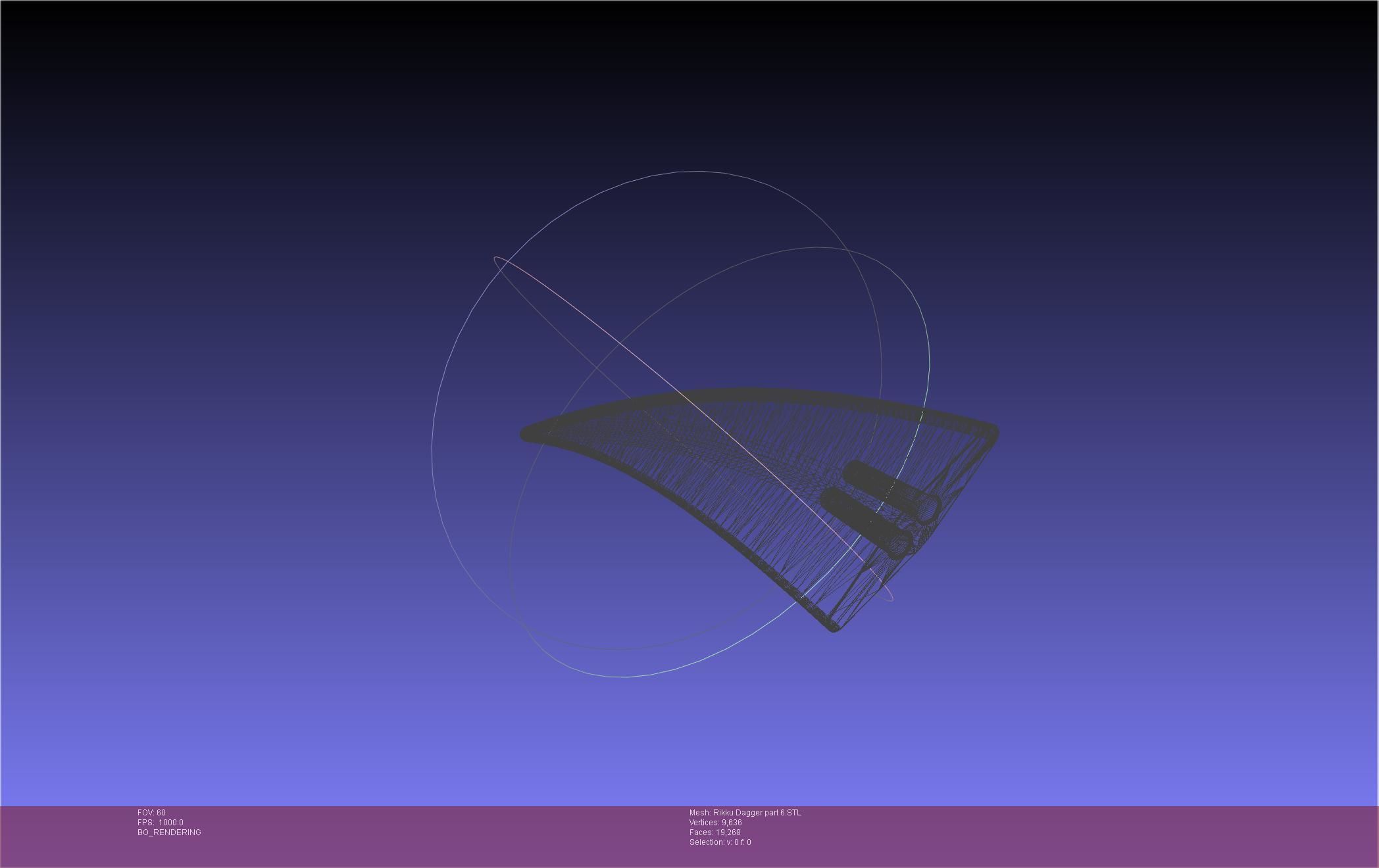 Final Fantasy X Rikku Dagger Assembly 3D print model_145