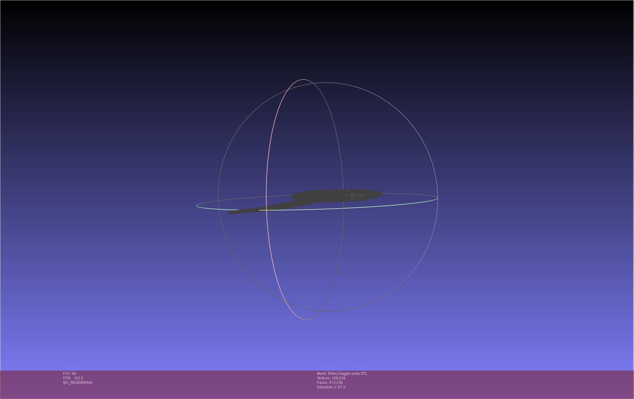 Final Fantasy X Rikku Dagger Assembly 3D print model_34