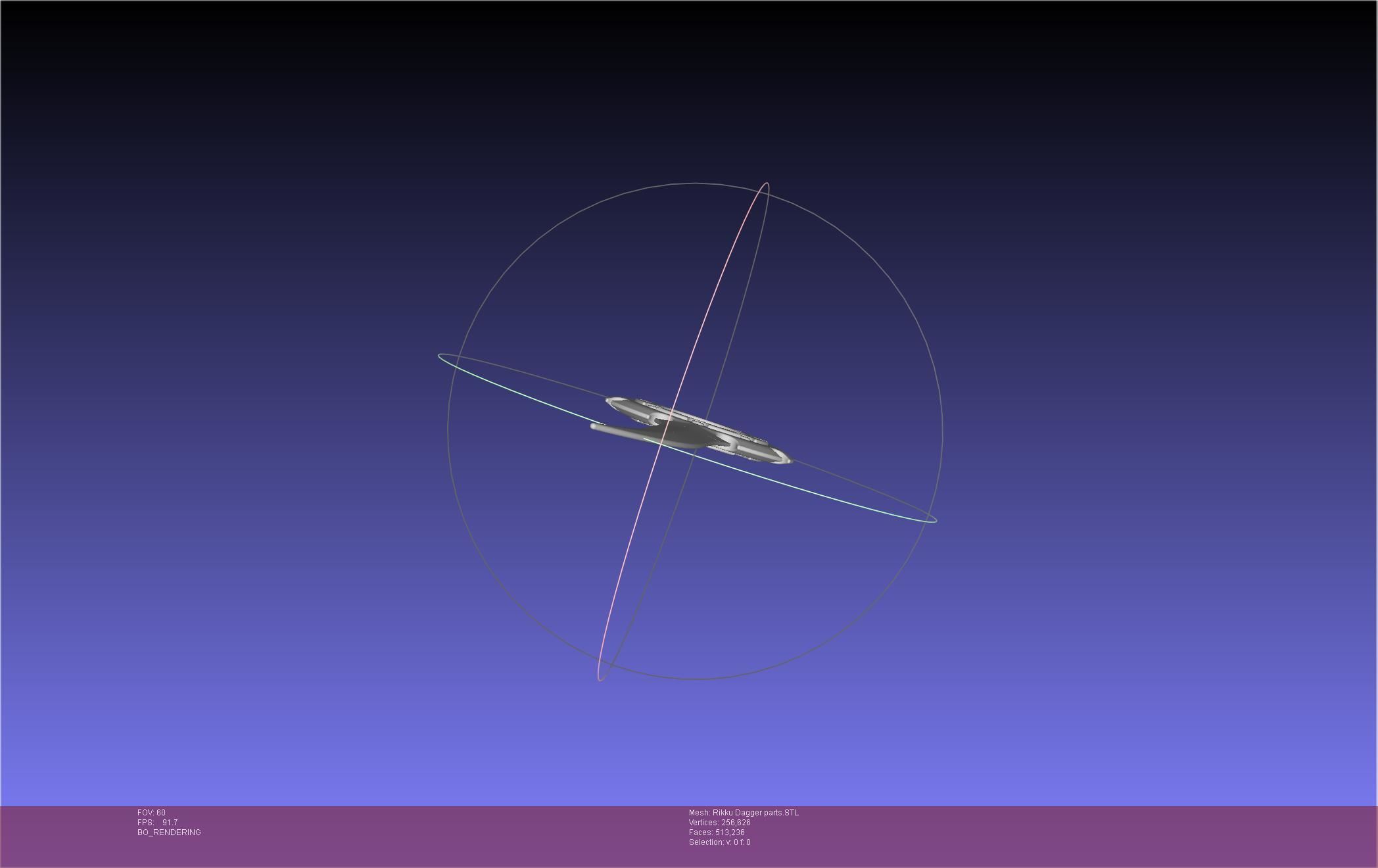 Final Fantasy X Rikku Dagger Assembly 3D print model_30