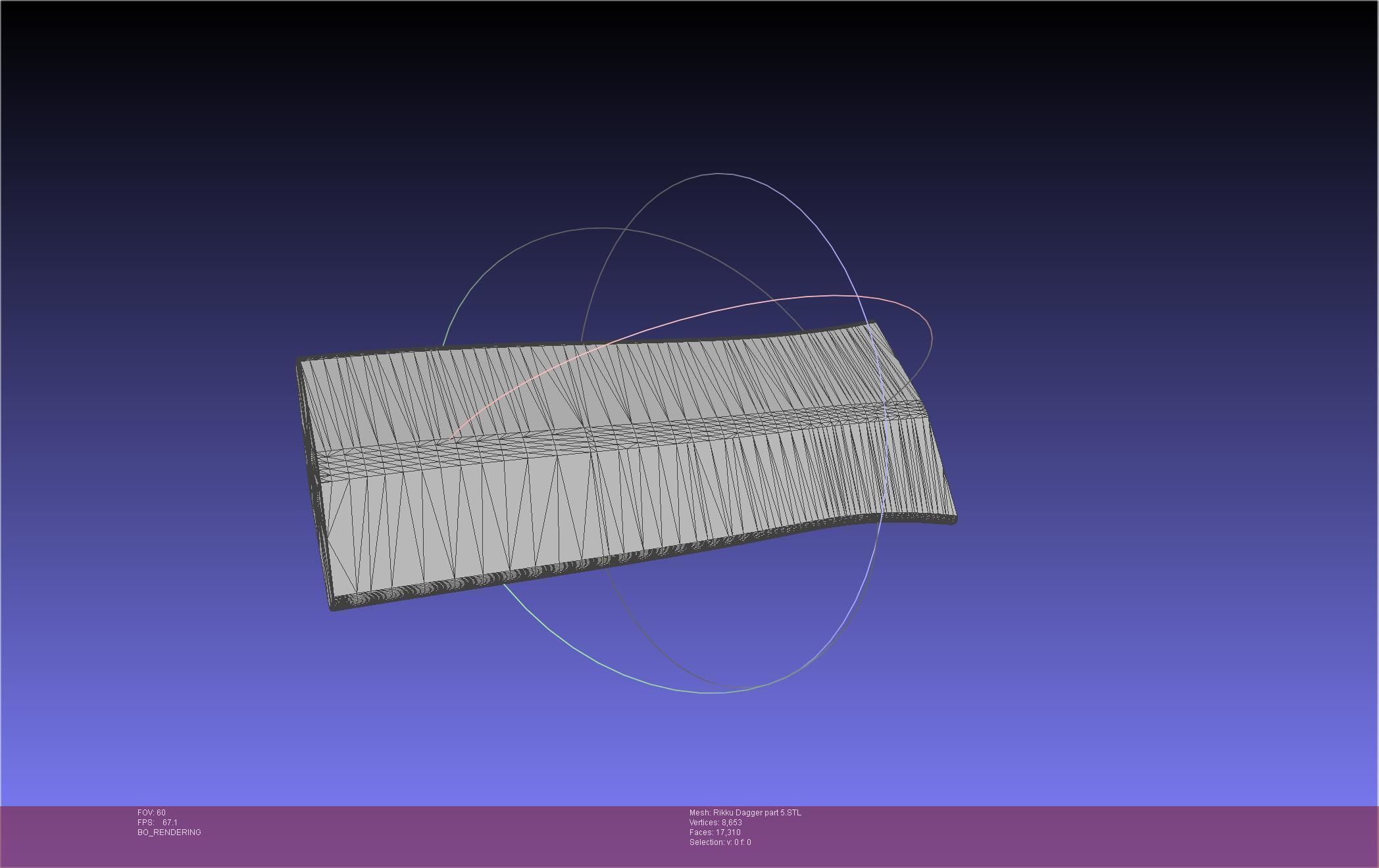 Final Fantasy X Rikku Dagger Assembly 3D print model_131