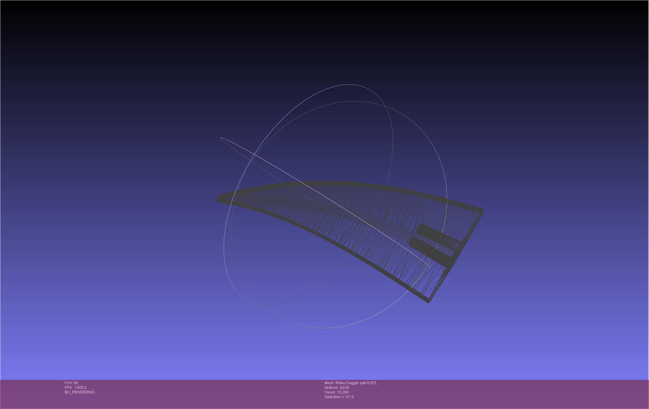 Final Fantasy X Rikku Dagger Assembly 3D print model_147