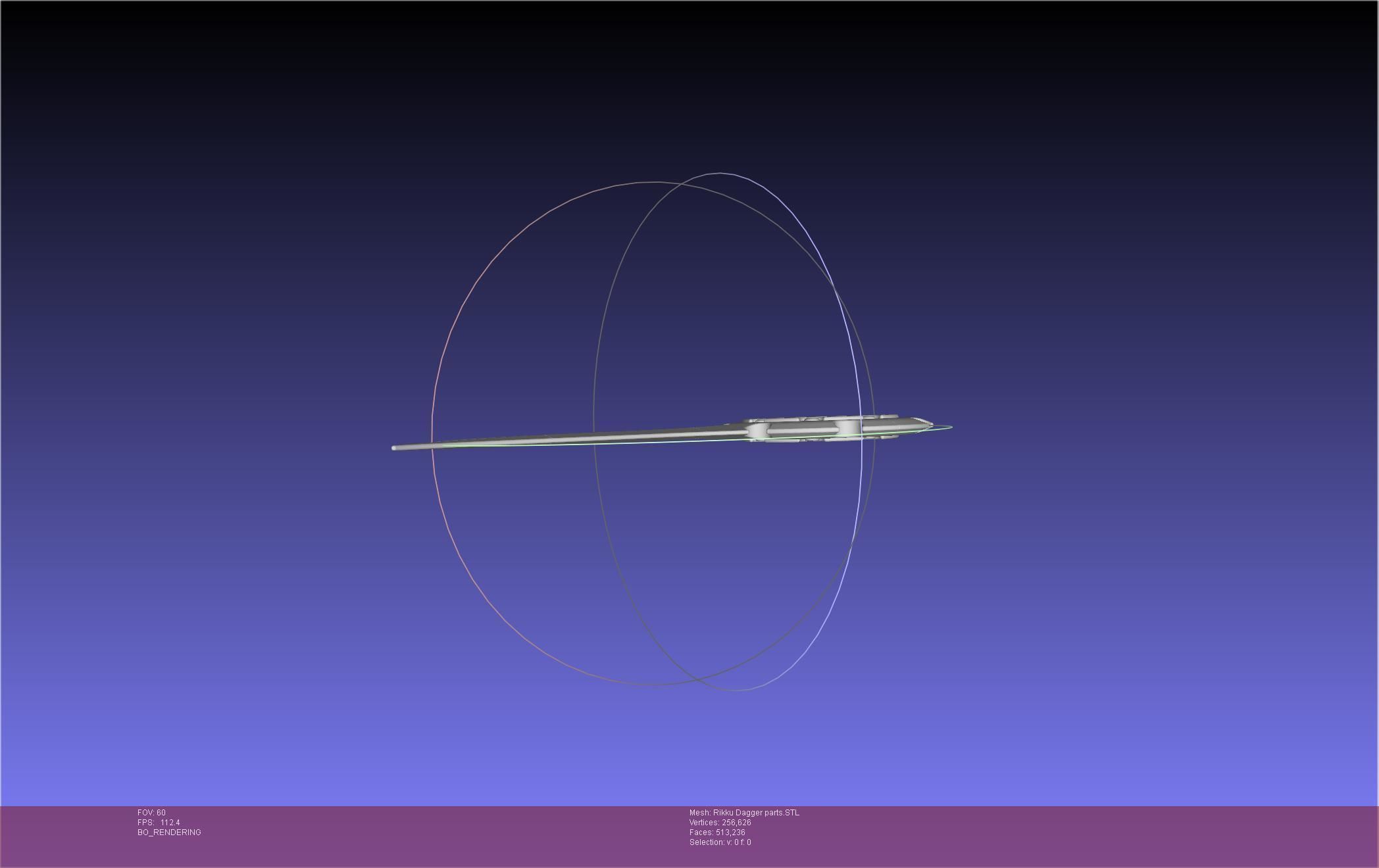 Final Fantasy X Rikku Dagger Assembly 3D print model_17