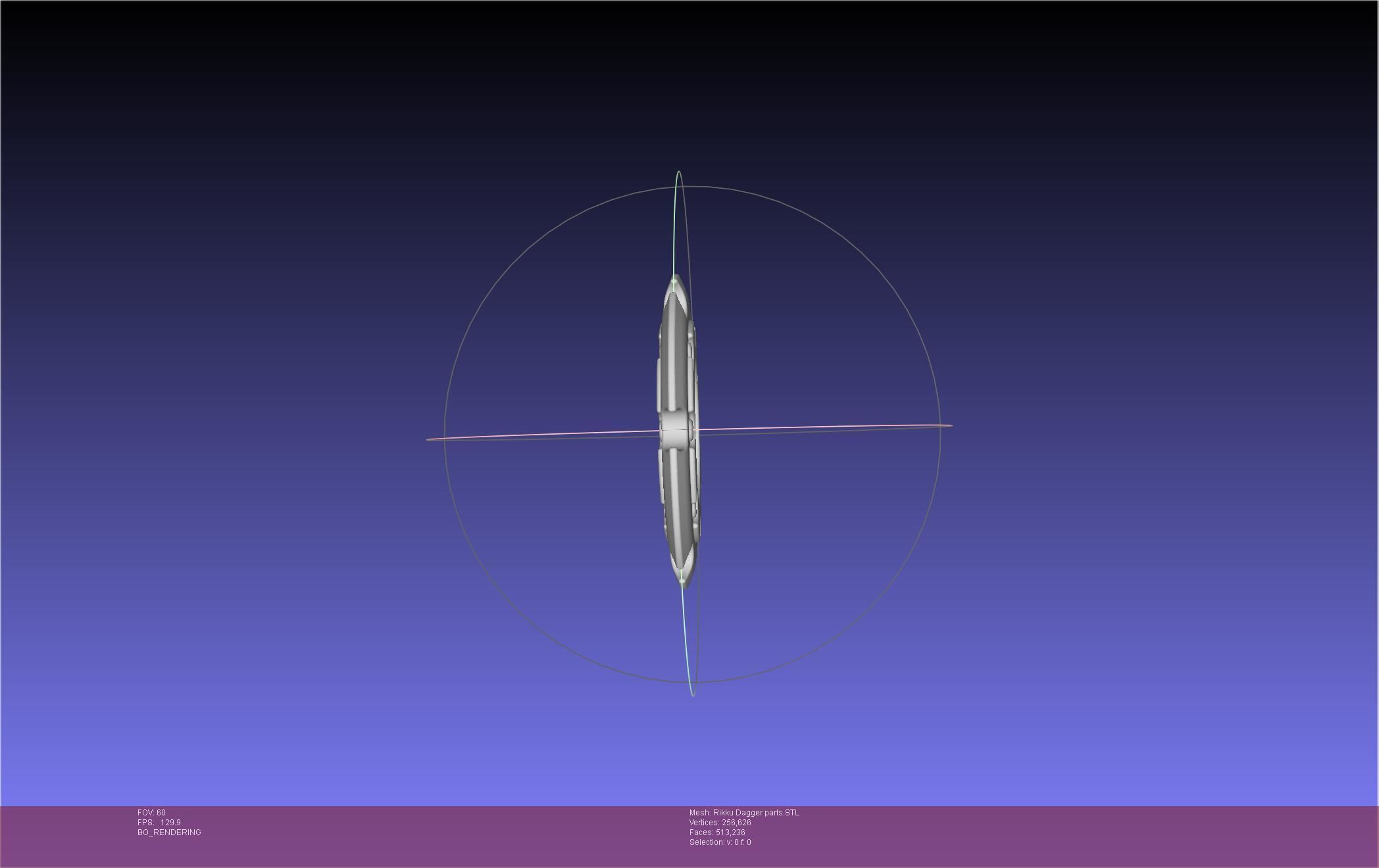 Final Fantasy X Rikku Dagger Assembly 3D print model_28