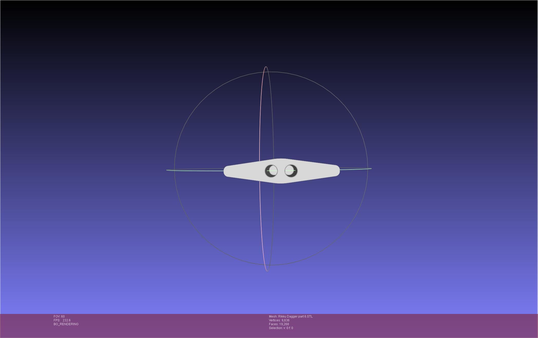 Final Fantasy X Rikku Dagger Assembly 3D print model_134