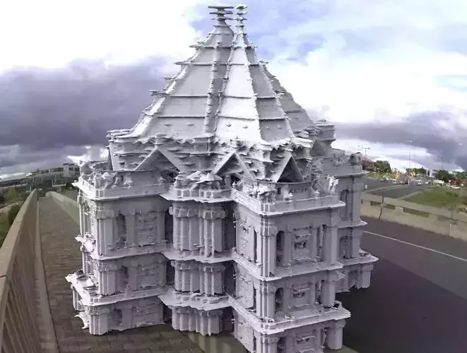 Dracula Castle set Vlad palace 3 3d model