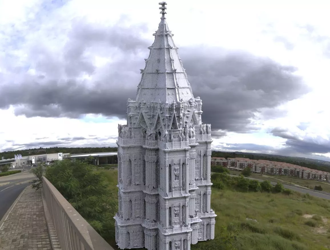 Tower set Vlads Wives quarters 3d model 3D model