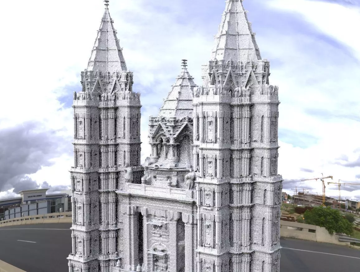 Tower set Vlads castle main section 1 3d model 3D model