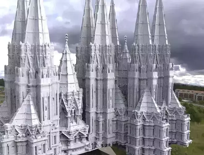 Castle Dracula Vlads coronation chambers  3D model