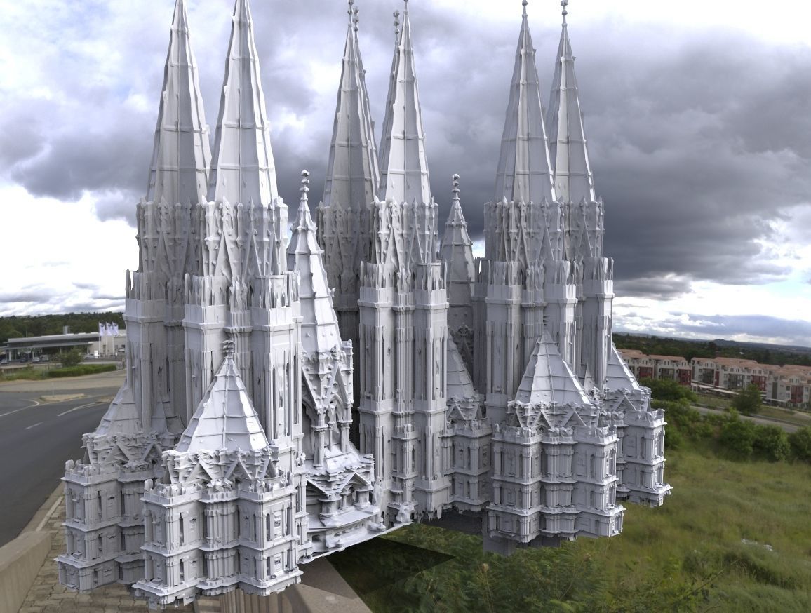 Castle Dracula Vlads coronation chambers  3D model_1