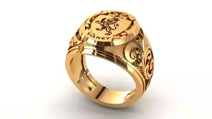 LION RING-ROYALTY RING-ANILLO LEON REALEZA
