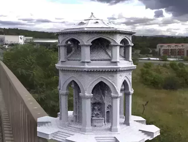 Elven Tower lothlorian 3D