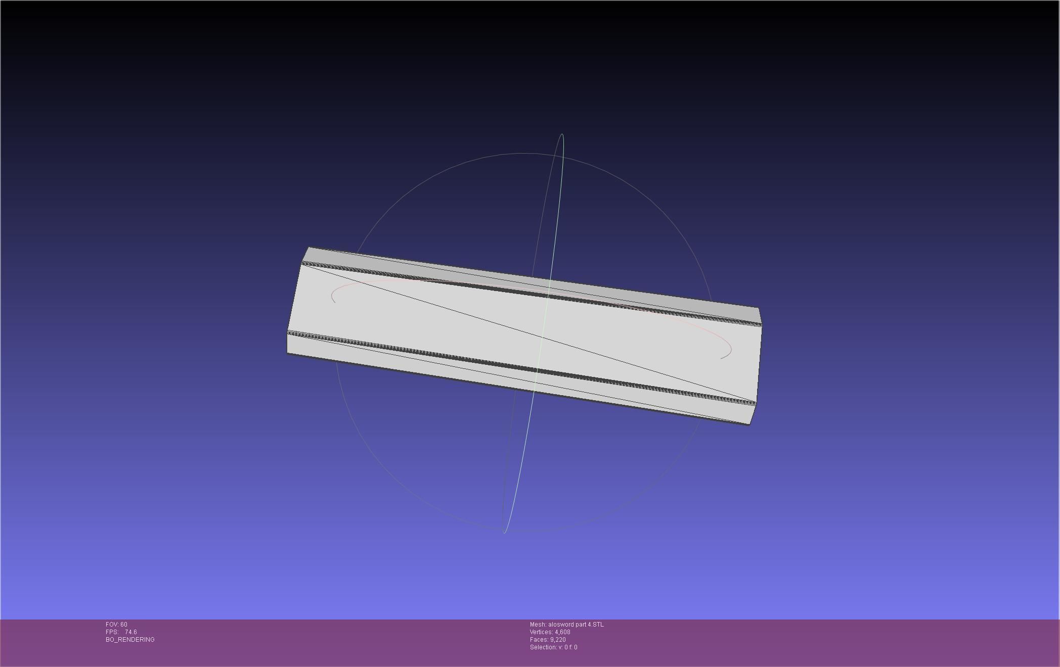 Sword Art Online Kirito ALO Sword 3D print model_75