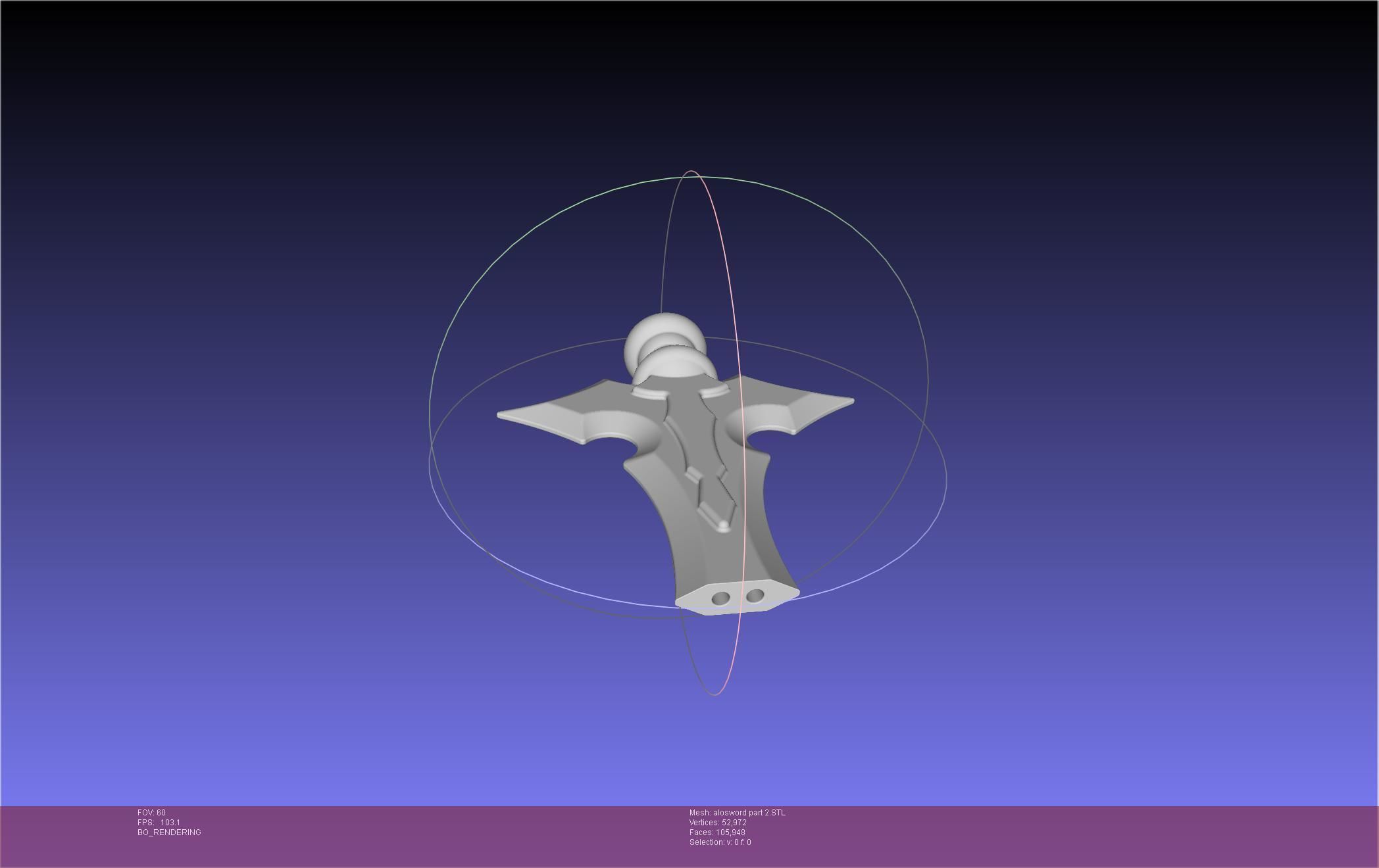 Sword Art Online Kirito ALO Sword 3D print model_57