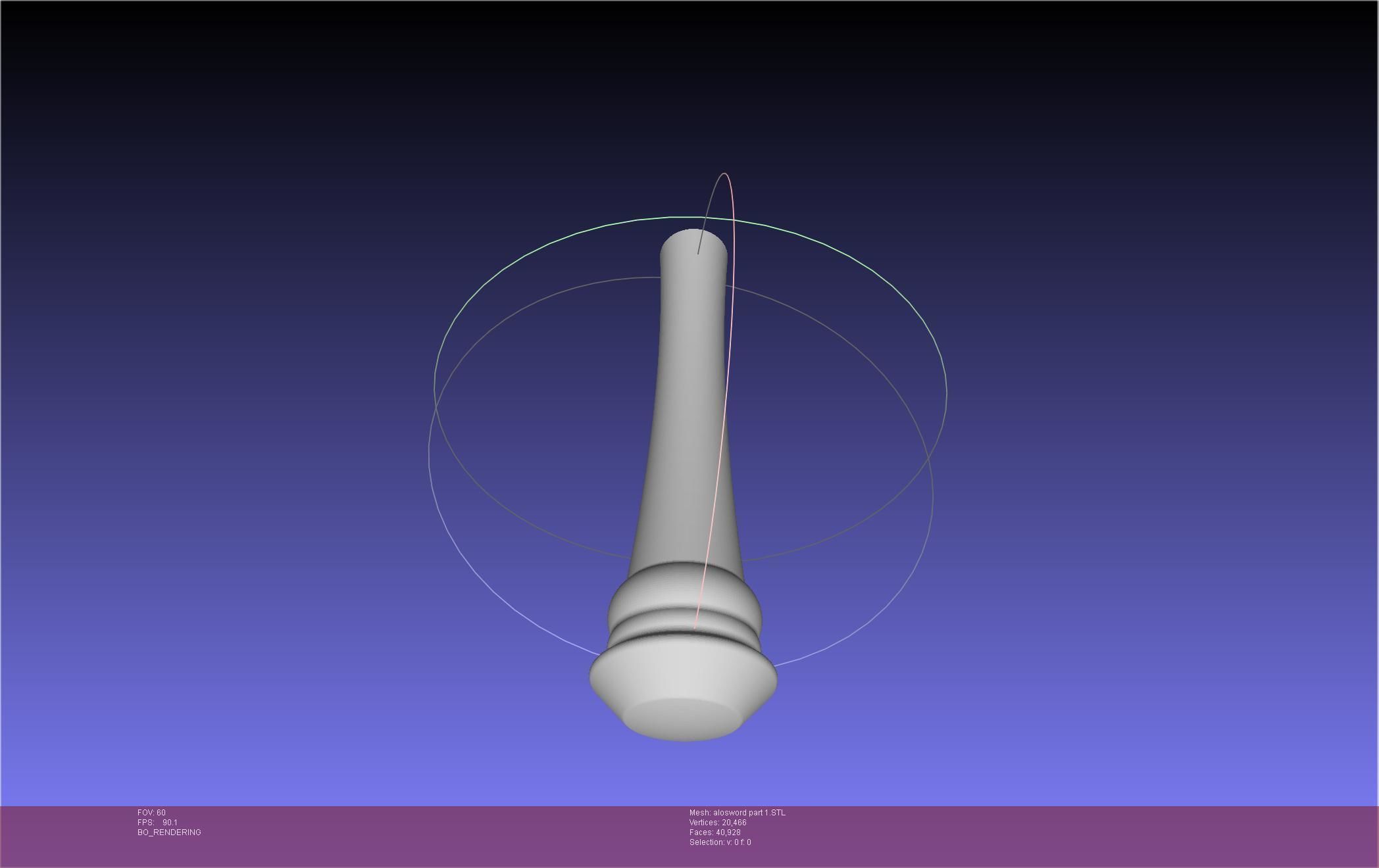 Sword Art Online Kirito ALO Sword 3D print model_49