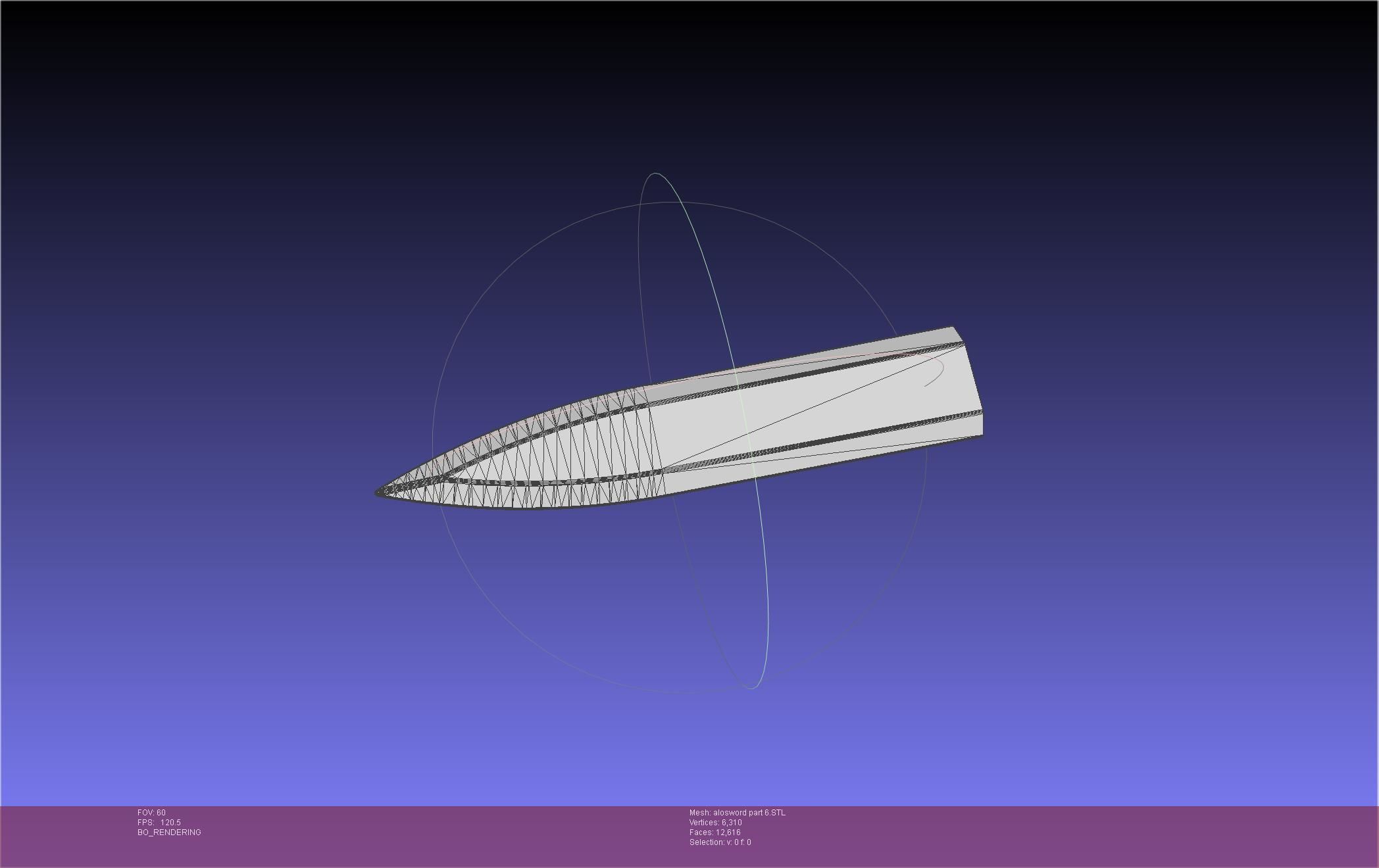 Sword Art Online Kirito ALO Sword 3D print model_88