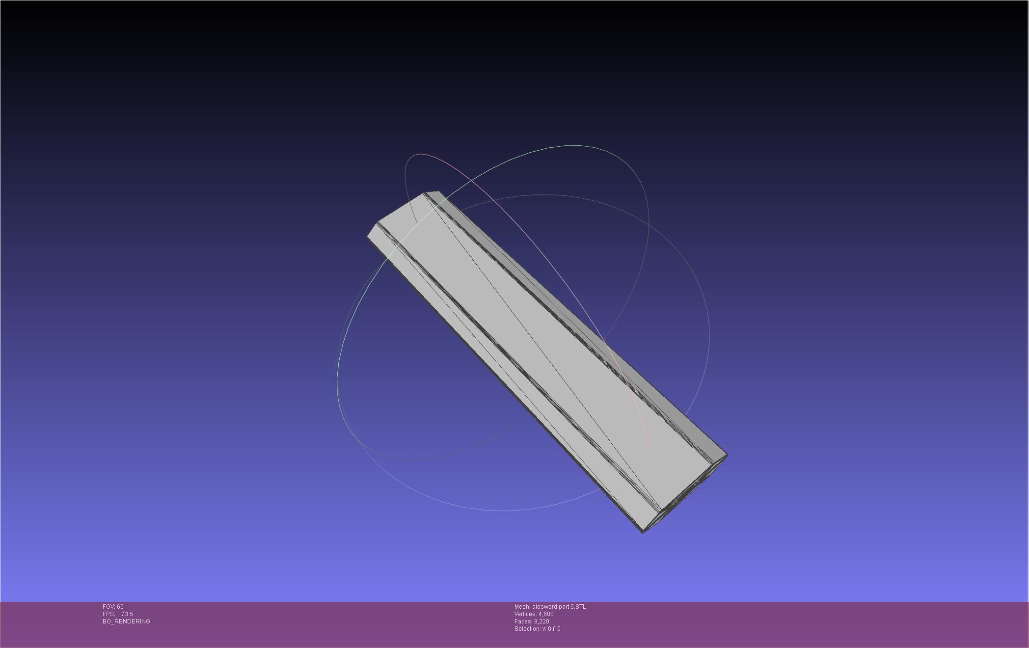 Sword Art Online Kirito ALO Sword 3D print model_80