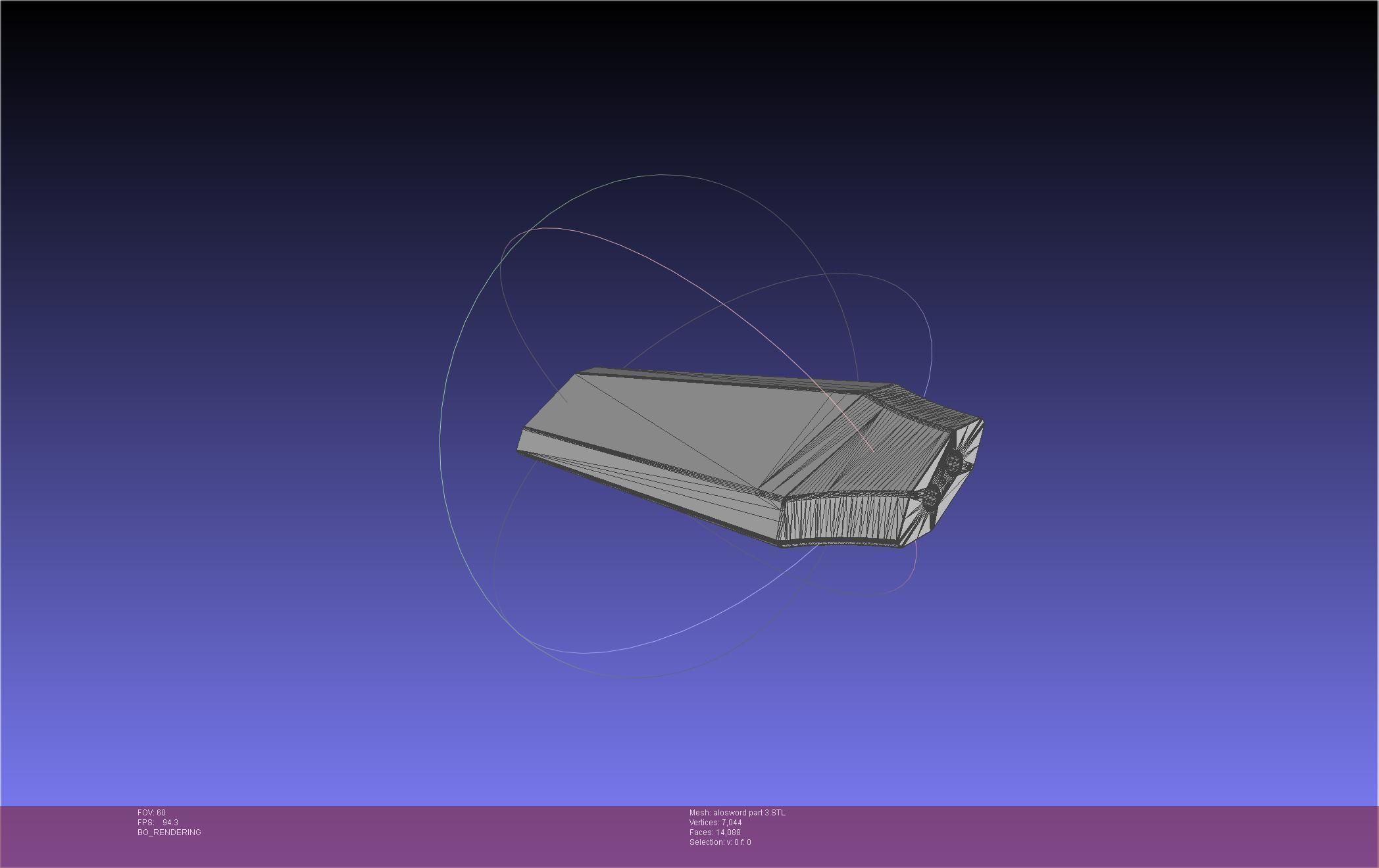 Sword Art Online Kirito ALO Sword 3D print model_70