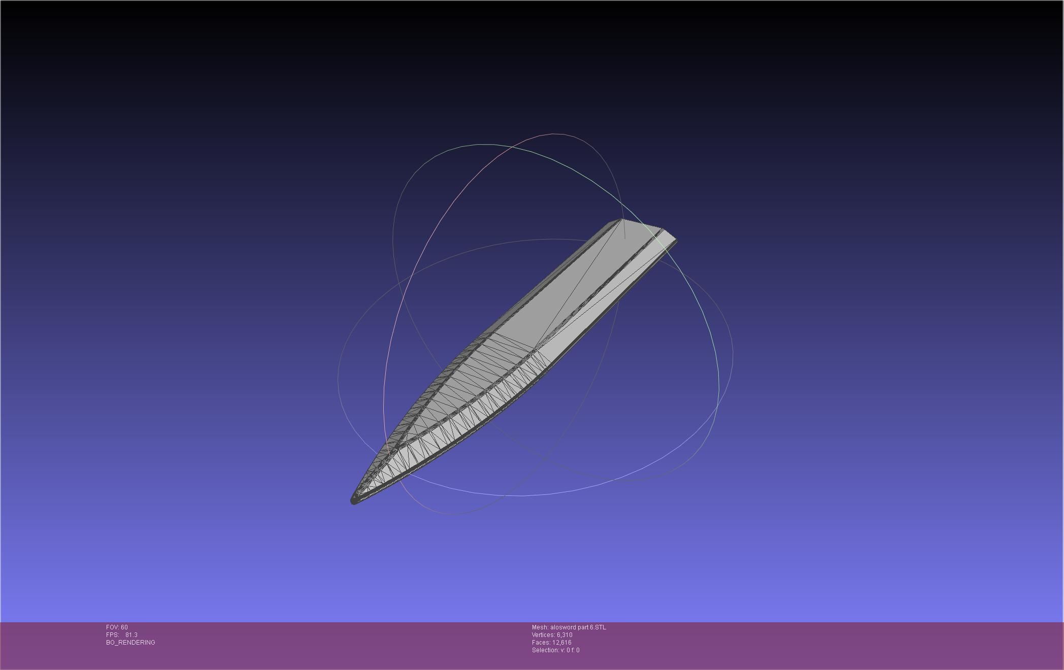 Sword Art Online Kirito ALO Sword 3D print model_84