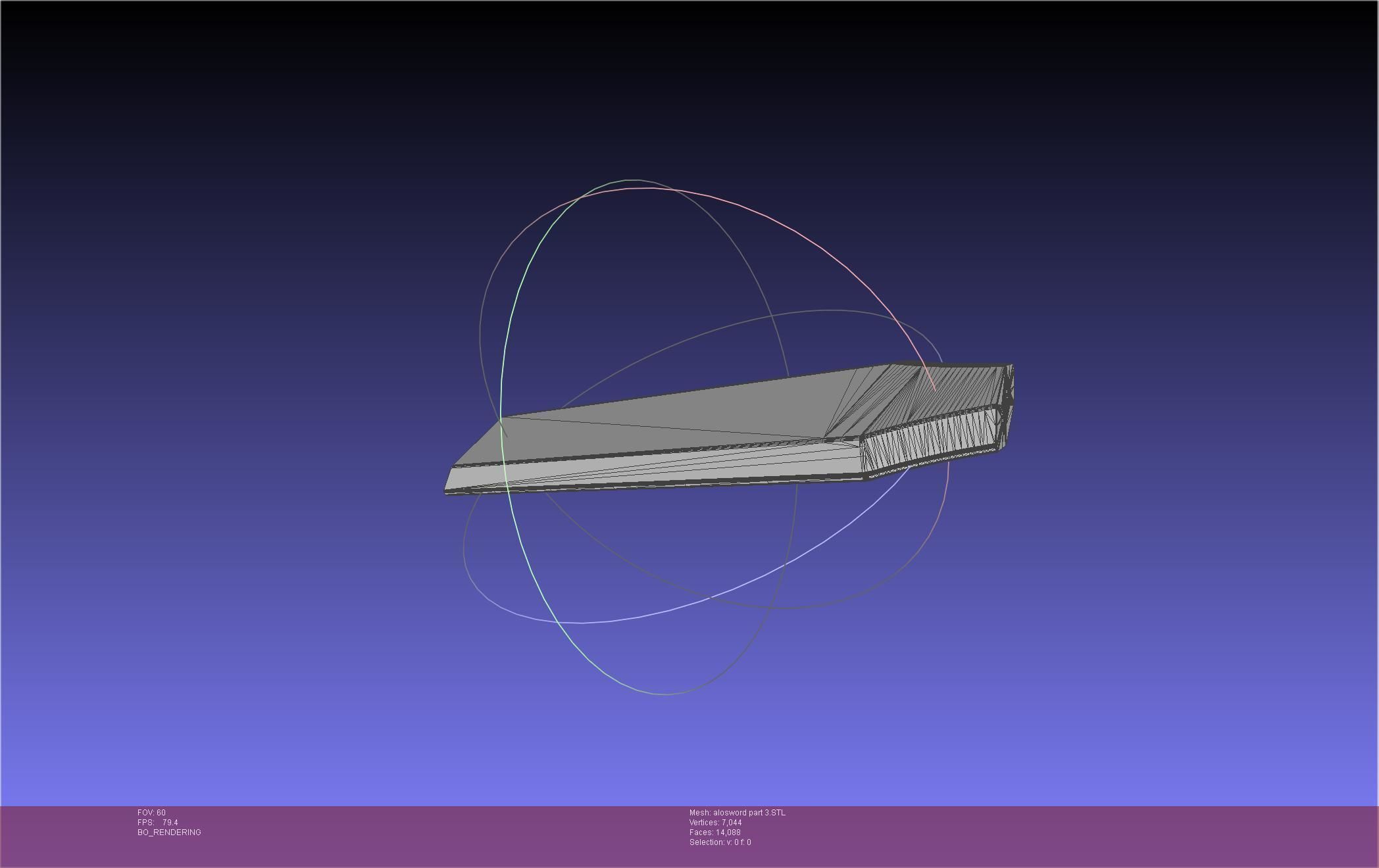 Sword Art Online Kirito ALO Sword 3D print model_69