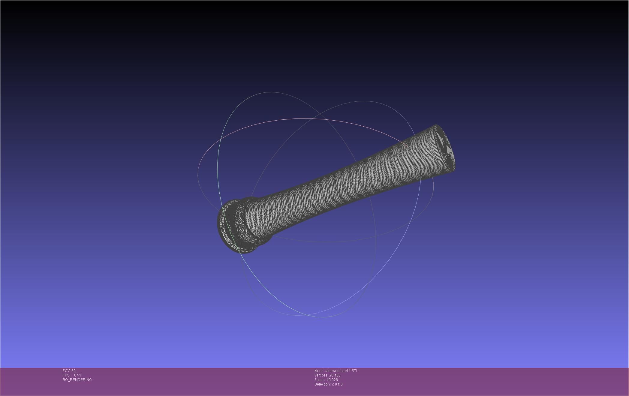 Sword Art Online Kirito ALO Sword 3D print model_51