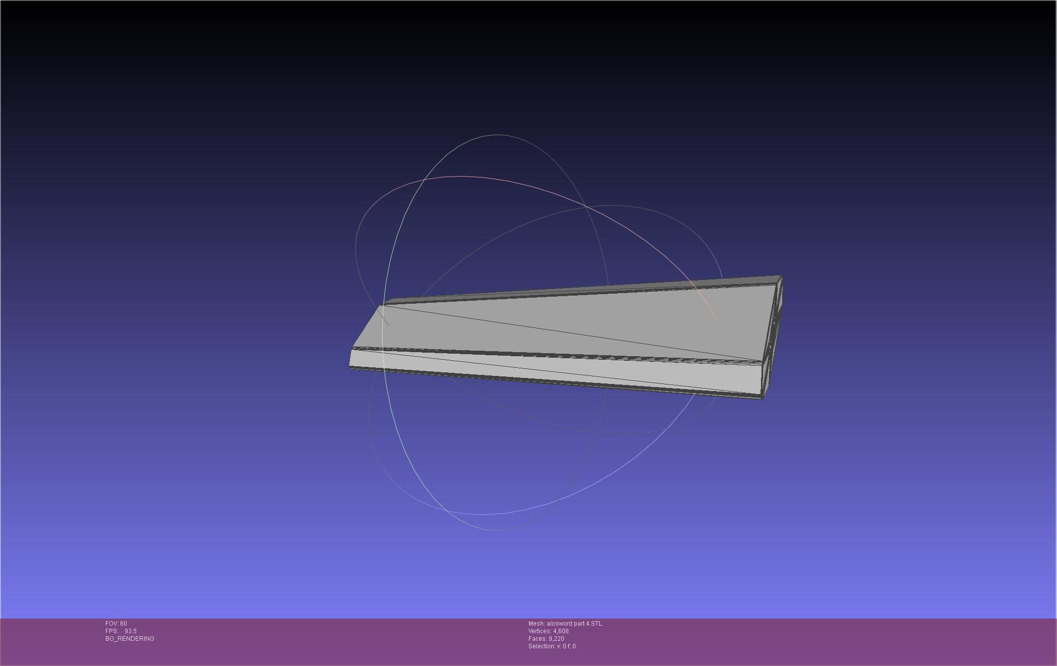 Sword Art Online Kirito ALO Sword 3D print model_74