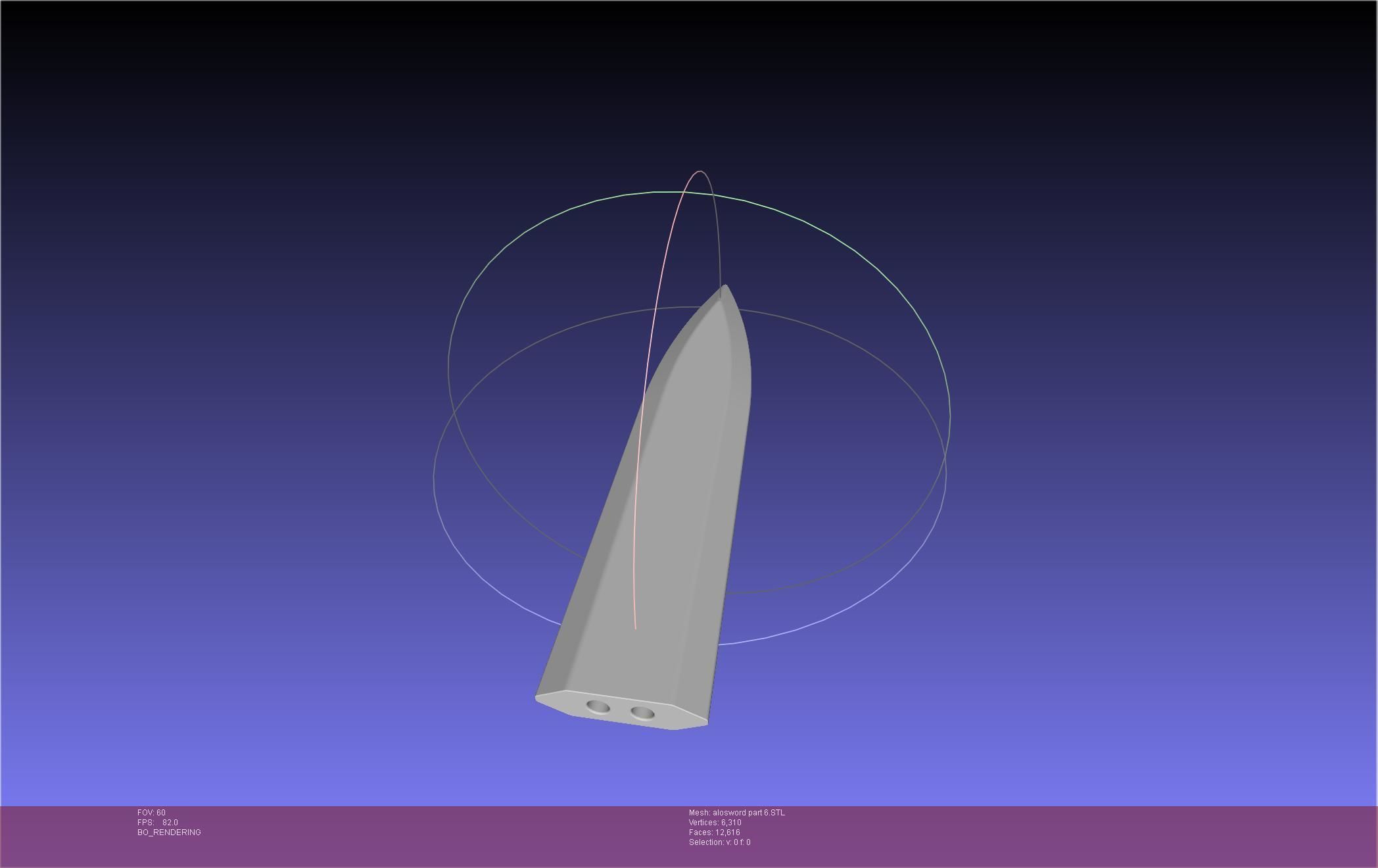 Sword Art Online Kirito ALO Sword 3D print model_81