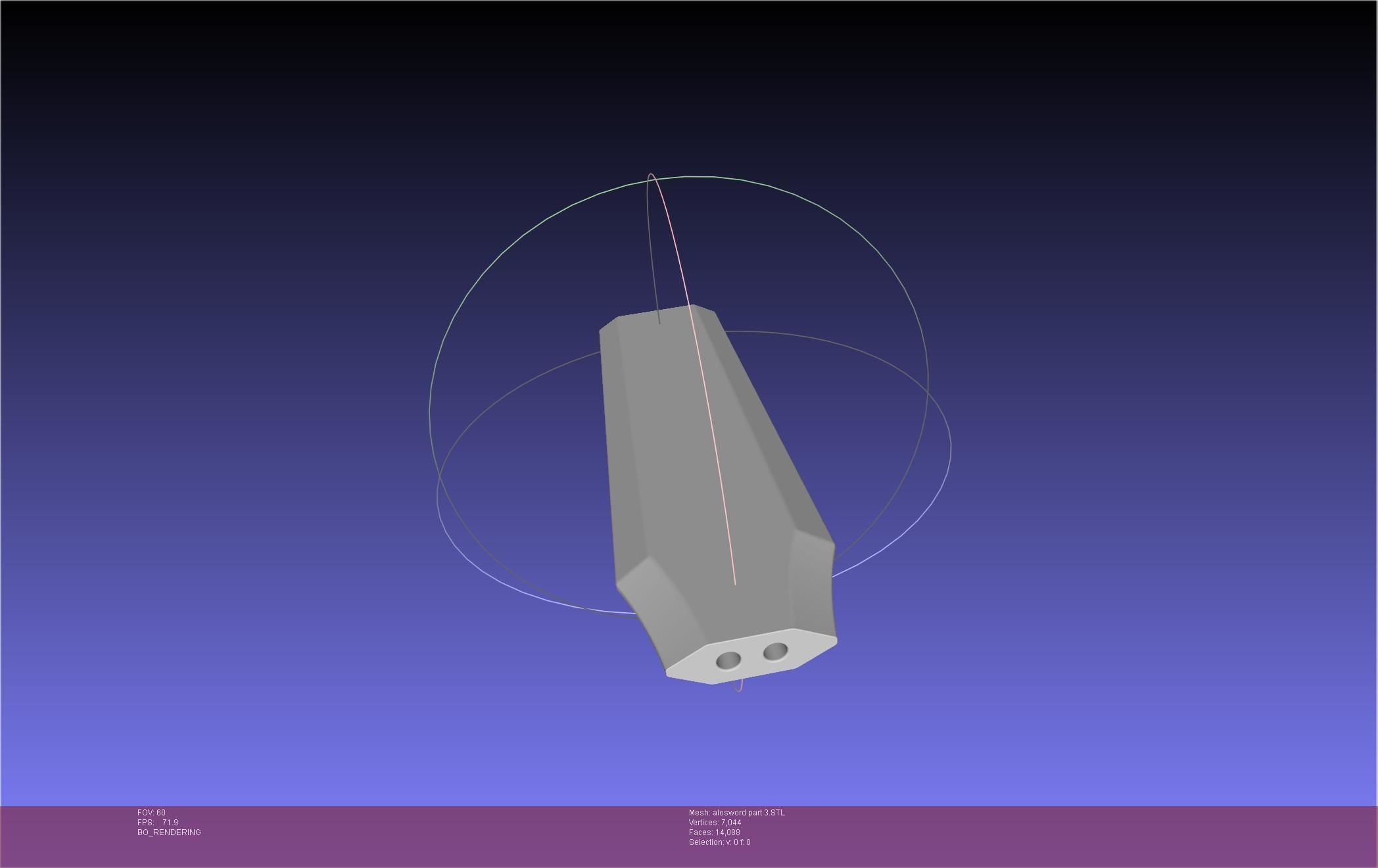 Sword Art Online Kirito ALO Sword 3D print model_65