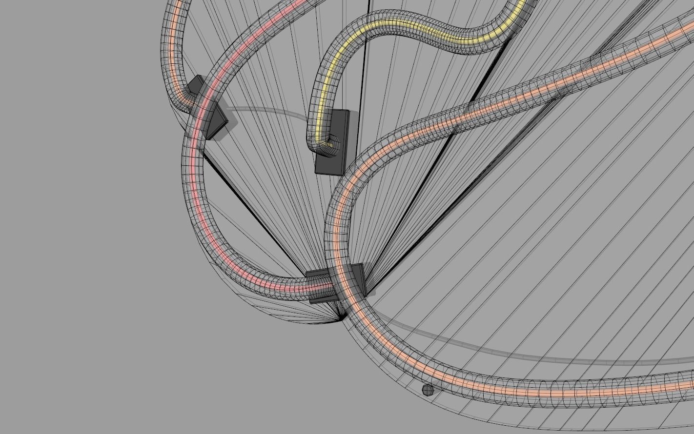 Hot Dog - Neon Sign 3D model_9