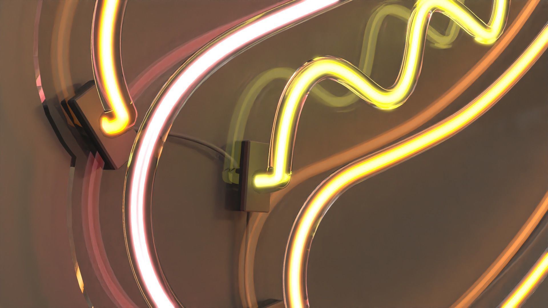 Hot Dog - Neon Sign 3D model_5