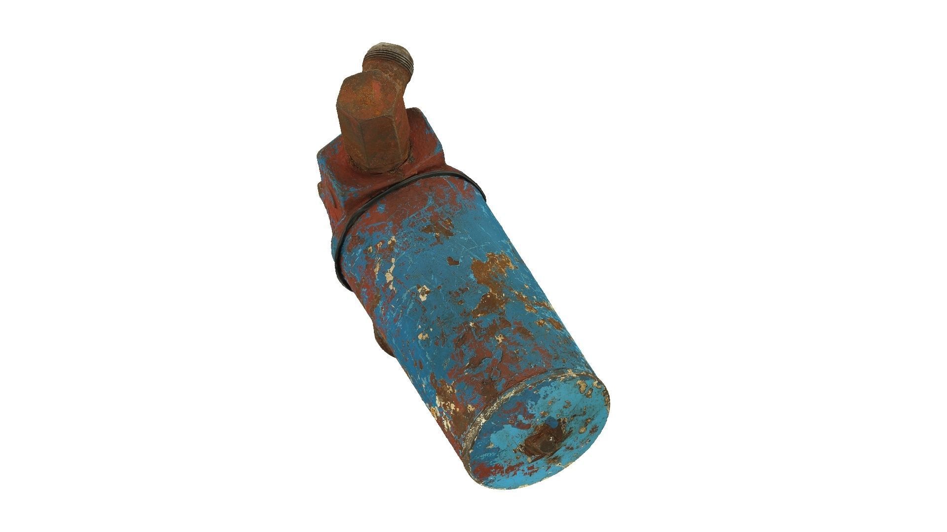 Antique Oil Filter Raw Scanned 3D model_5