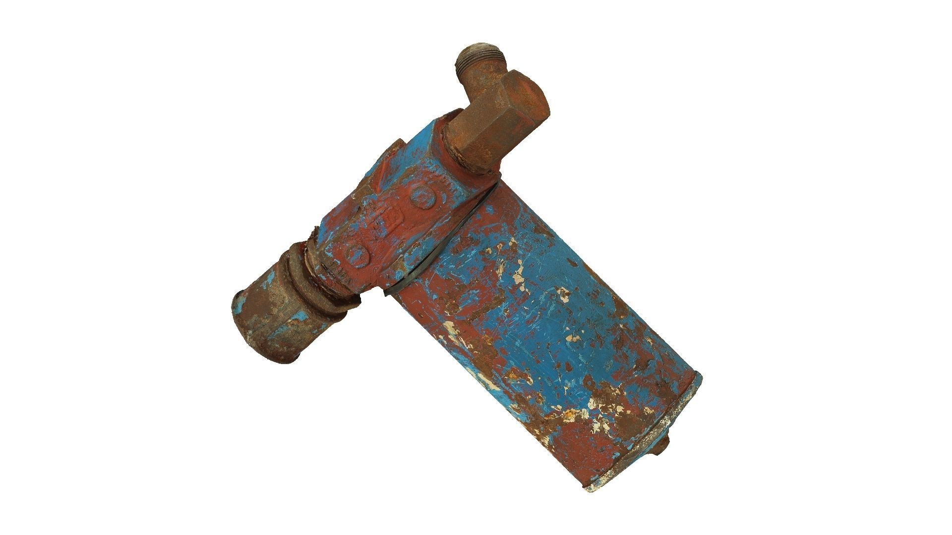 Antique Oil Filter Raw Scanned 3D model_6