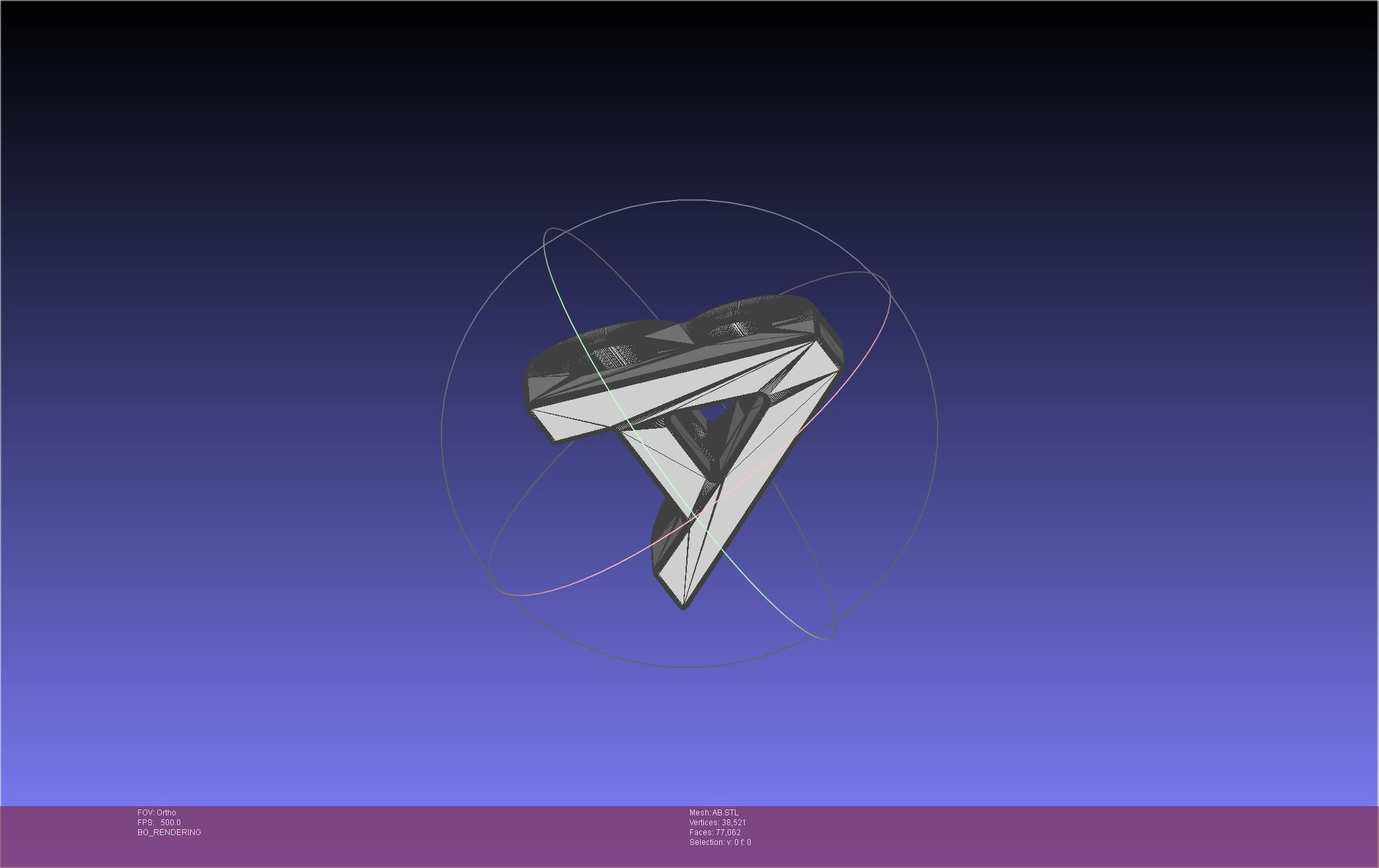 AB Textflip Geometry 3D print model_41