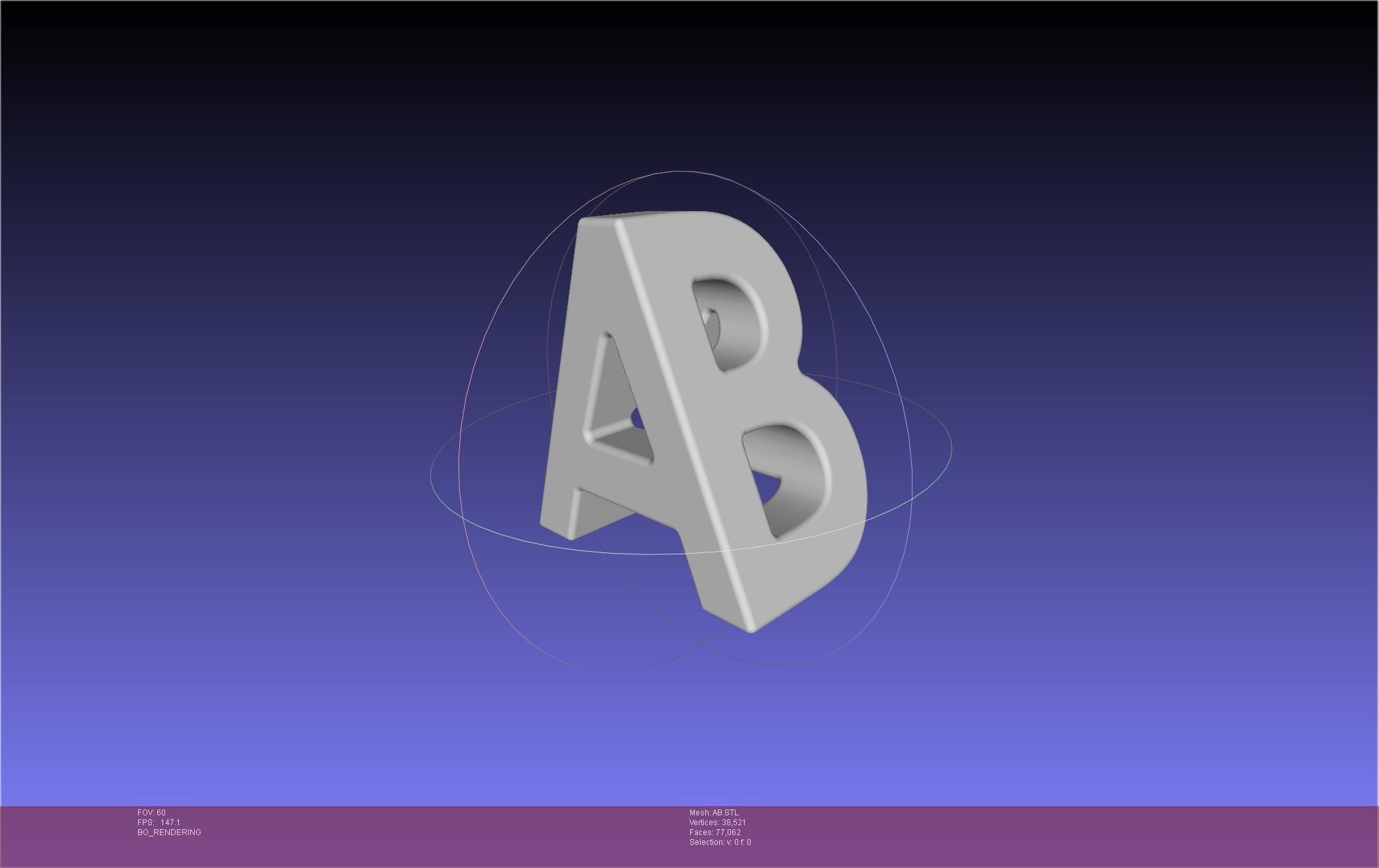 AB Textflip Geometry 3D print model_2