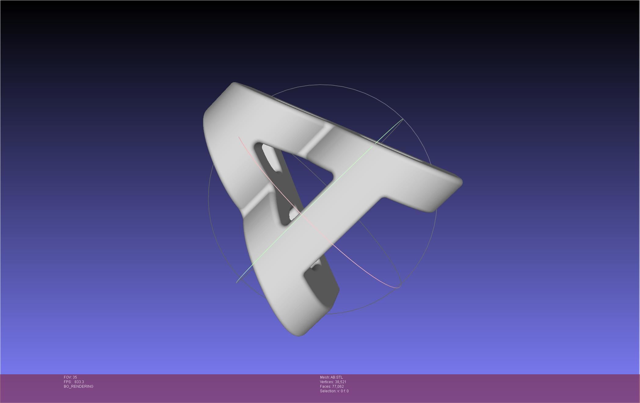 AB Textflip Geometry 3D print model_58