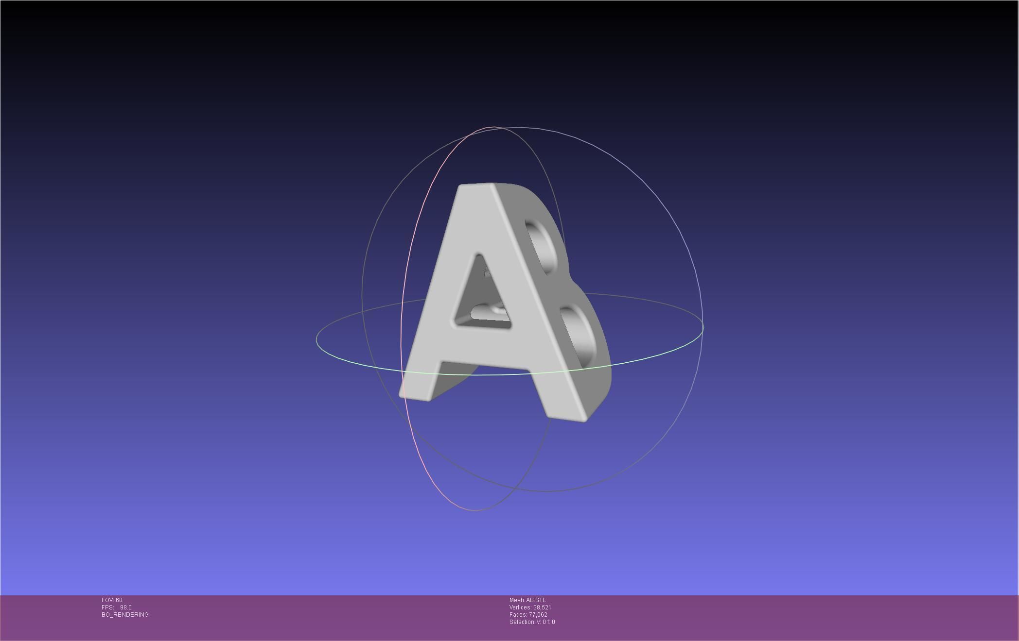 AB Textflip Geometry 3D print model_11